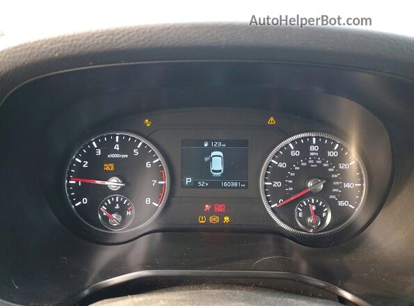 5XYP6DHC3LG073719 2020 KIA TELLURIDE Угольный Вид щитка приборов