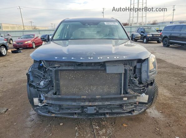 5XYP6DHC3LG073719 2020 KIA TELLURIDE Угольный Вид спереди