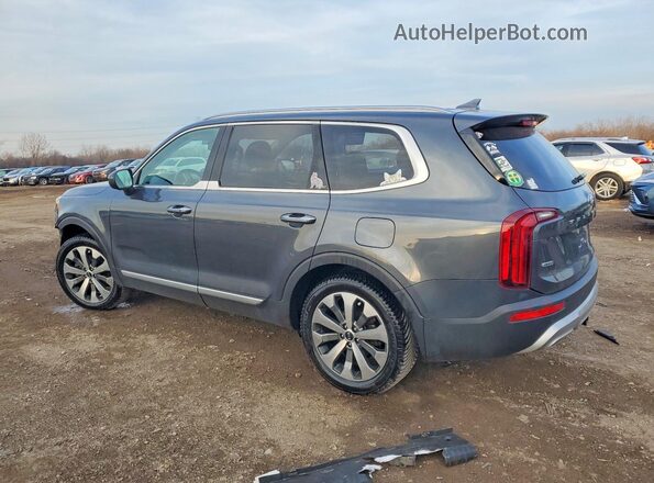 5XYP6DHC3LG073719 2020 KIA TELLURIDE Угольный Задняя левая четверть