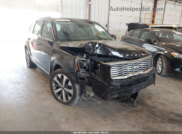 5XYP6DHC3MG150719 2021 KIA TELLURIDE Black წინა ხედი