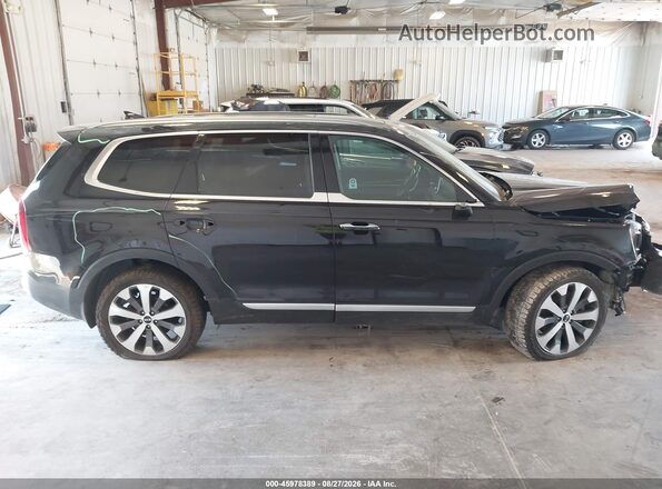 5XYP6DHC3MG150719 2021 KIA TELLURIDE Black უკანა სალონის ხედი