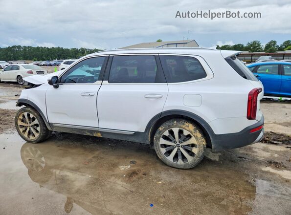 5XYP6DHC3MG157024 2021 KIA TELLURIDE White Trasero izquierdo