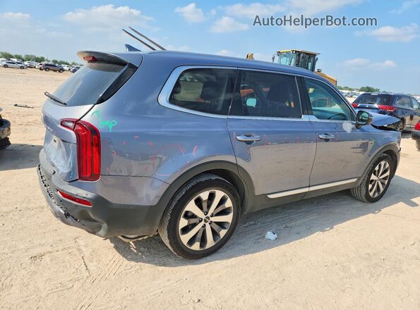5XYP6DHC3NG304007 2022 KIA TELLURIDE Gray Tył prawy