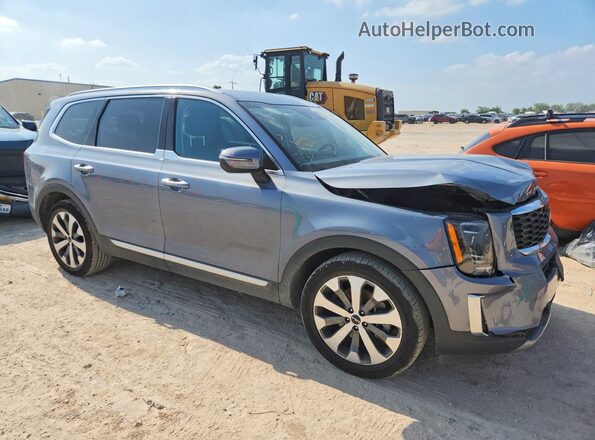 5XYP6DHC3NG304007 2022 KIA TELLURIDE Gray Przód prawy