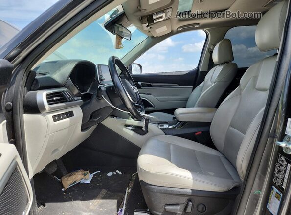 5XYP6DHC4LG057691 2020 KIA TELLURIDE Blue წინა სალონის ხედი
