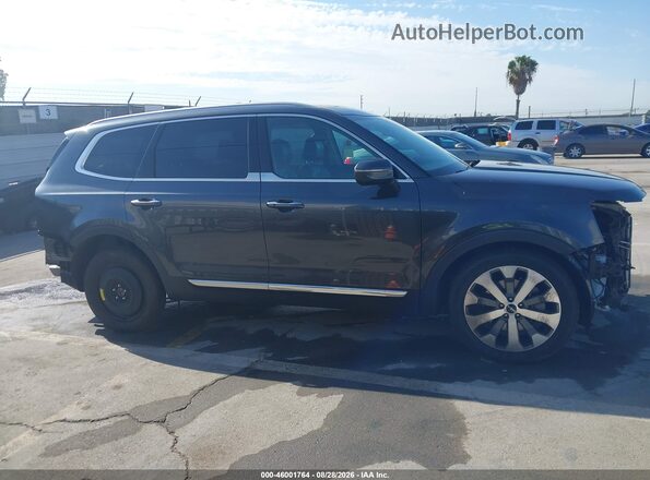 5XYP6DHC4NG198781 2022 KIA TELLURIDE Gray Սալոնի 360 աստիճան տեսք