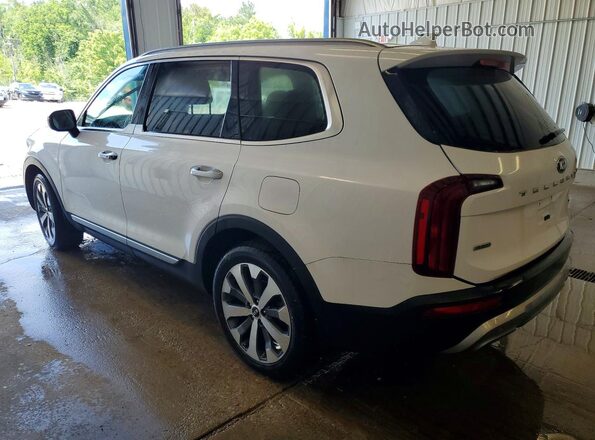 5XYP6DHCXMG148272 2021 KIA TELLURIDE White Задня ліва чверть