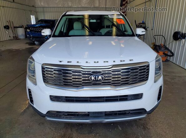 5XYP6DHCXMG148272 2021 KIA TELLURIDE White Вид спереду