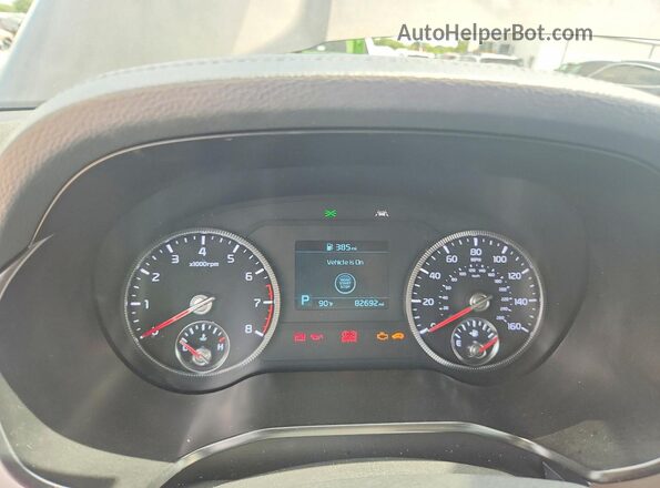 5XYP6DHCXNG244436 2022 KIA TELLURIDE Коричневый Вид щитка приборов