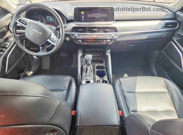 5XYP6DHCXNG244436 2022 KIA TELLURIDE Коричневый Вид панели приборов