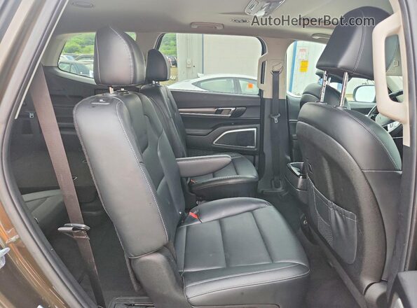5XYP6DHCXNG244436 2022 KIA TELLURIDE Коричневый Вид задней части салона