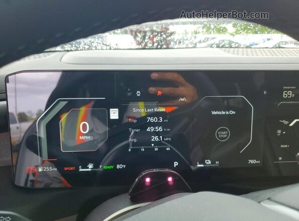 5XYPD5SA1VG007966 2027 KIA TELLURIDE White Widok zestawu wskaźników