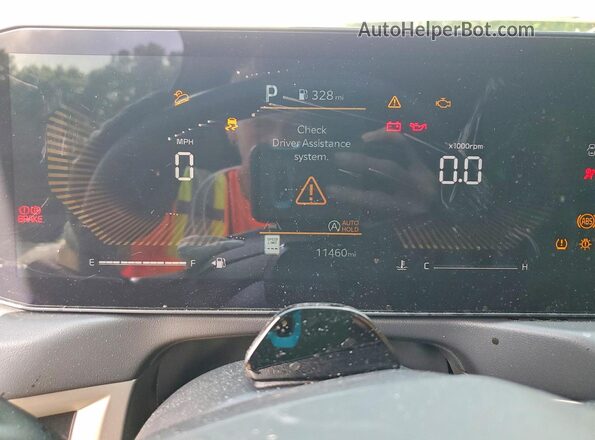 5XYPE5S11VG016051 2027 KIA TELLURIDE Silver Սարքավորումների վահանակի տեսք