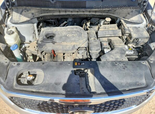 5XYPG4A30GG096470 2016 KIA SORENTO Silver Սալոնի հետևի տեսք