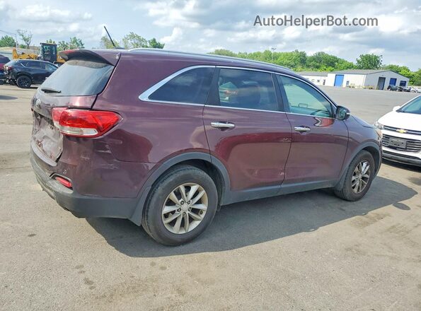 5XYPG4A30GG134621 2016 KIA SORENTO Burgundy უკანა მარჯვენა