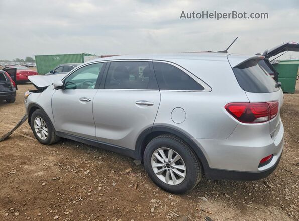 5XYPG4A30KG577960 2019 KIA SORENTO Silver Rear left