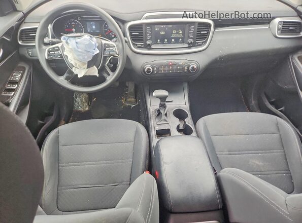 5XYPG4A30KG577960 2019 KIA SORENTO Silver Dashboard view