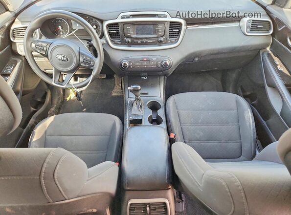 5XYPG4A31GG060142 2016 KIA SORENTO Purple Առջևի վահանակի տեսք