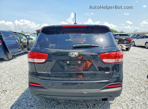 5XYPG4A32HG324020 2017 KIA SORENTO Черный Вид сзади