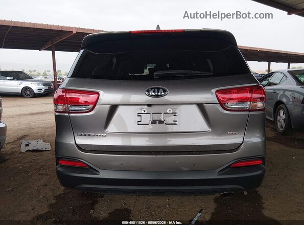 5XYPG4A32JG426701 2018 KIA SORENTO Gray 