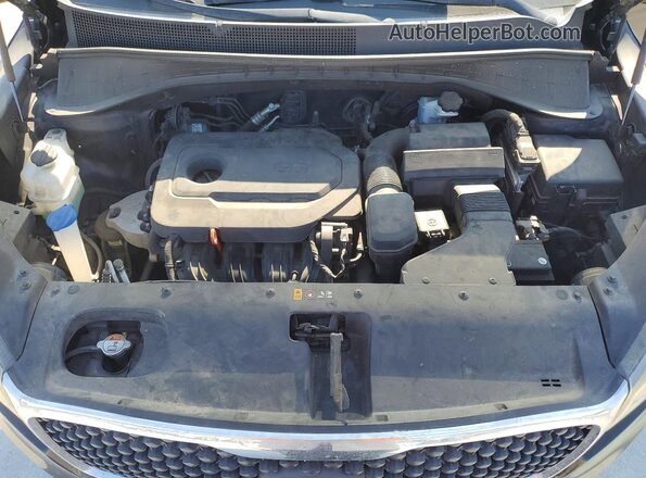 5XYPG4A33GG060076 2016 KIA SORENTO Black Widok komory silnika