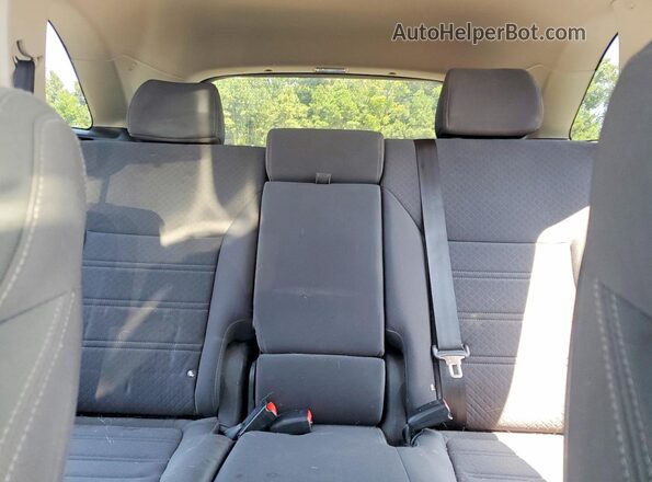 5XYPG4A33GG148352 2016 KIA SORENTO Black უკანა სავარძლების ხედი