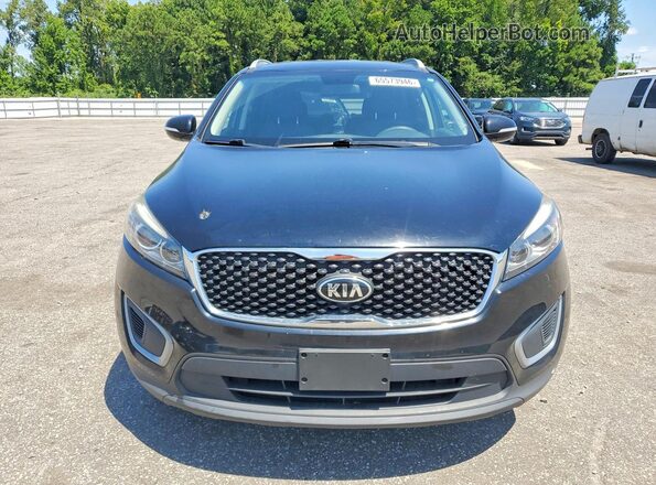 5XYPG4A33GG148352 2016 KIA SORENTO Black წინა ხედი