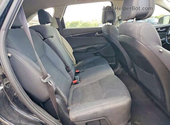 5XYPG4A34GG086377 2016 KIA SORENTO Black Սալոնի հետևի տեսք