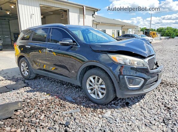5XYPG4A34GG086377 2016 KIA SORENTO Black Առջևի աջ