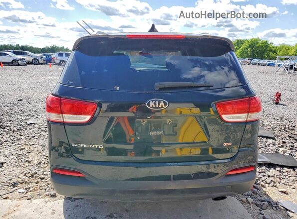 5XYPG4A34GG086377 2016 KIA SORENTO Black Հետևի տեսք