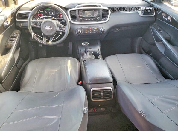 5XYPG4A34GG166598 2016 KIA SORENTO Серый Вид панели приборов