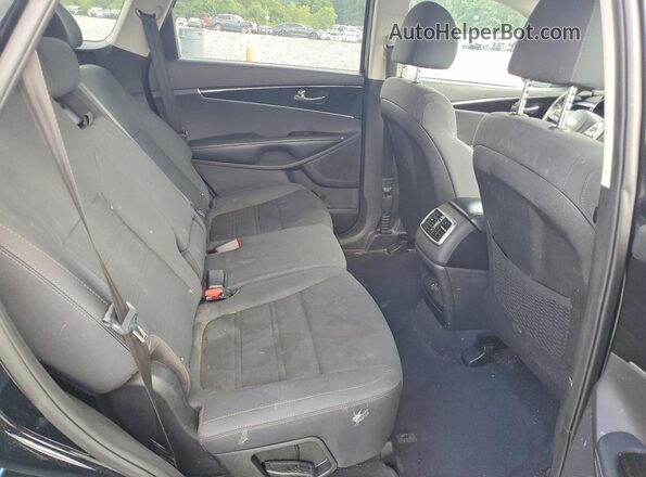 5XYPG4A34KG474590 2019 KIA SORENTO Black უკანა სალონის ხედი