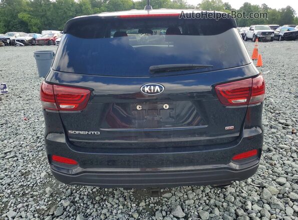 5XYPG4A34KG474590 2019 KIA SORENTO Black უკანა ხედი