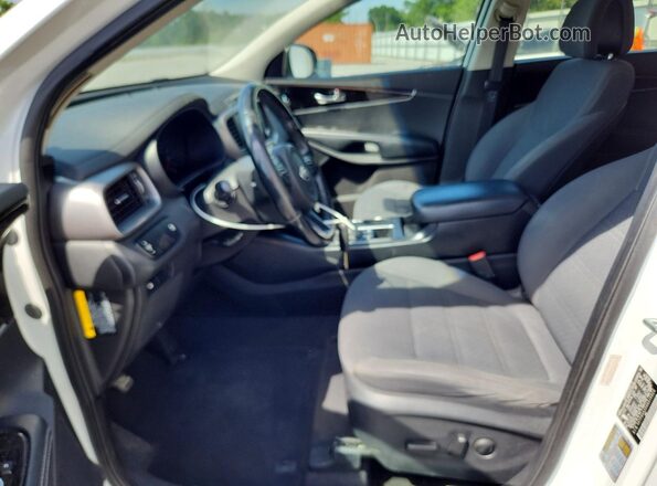 5XYPG4A35GG016824 2016 KIA SORENTO White წინა სალონის ხედი
