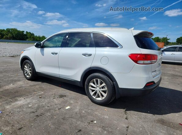 5XYPG4A35GG016824 2016 KIA SORENTO White უკანა მარცხენა