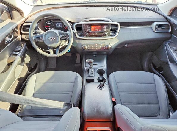 5XYPG4A35GG025748 2016 KIA SORENTO Brown Вид підкапотного простору