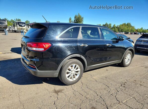 5XYPG4A35GG139216 2016 KIA SORENTO Черный Задняя правая четверть