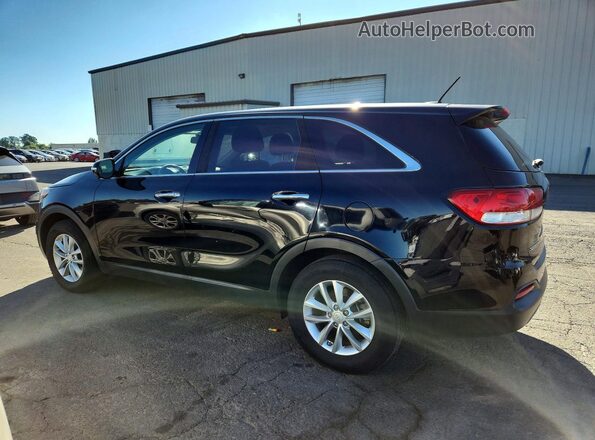 5XYPG4A35GG139216 2016 KIA SORENTO Черный Задняя левая четверть