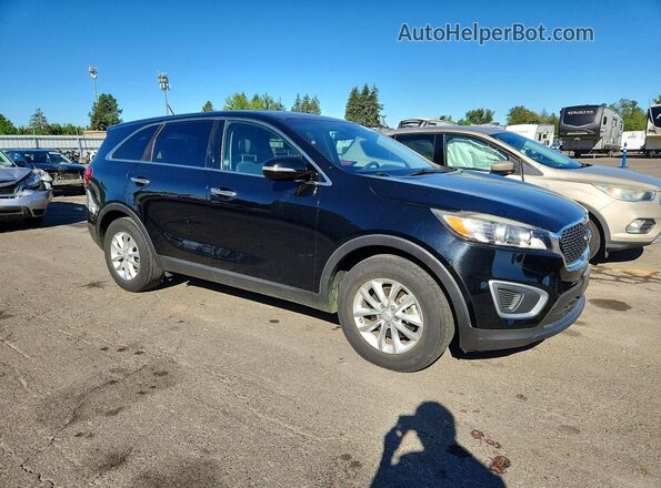 5XYPG4A35GG139216 2016 KIA SORENTO Черный Передняя правая четверть