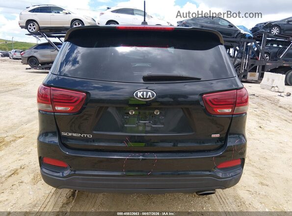 5XYPG4A36KG438433 2019 KIA SORENTO Black 