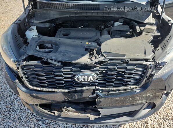 5XYPG4A36KG584394 2019 KIA SORENTO Black Սալոնի հետևի տեսք