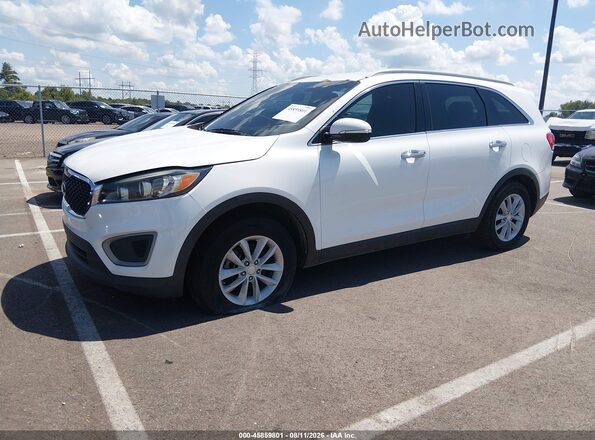 5XYPG4A37GG049100 2016 KIA SORENTO White Front left