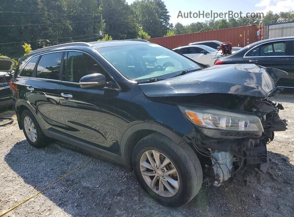 5XYPG4A37GG090469 2016 KIA SORENTO Black Front right