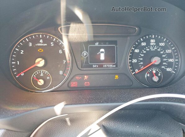 5XYPG4A37GG090469 2016 KIA SORENTO Black Instrument cluster view