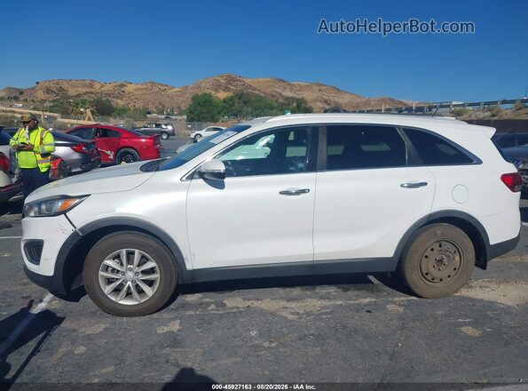 5XYPG4A37GG168989 2016 KIA SORENTO White 