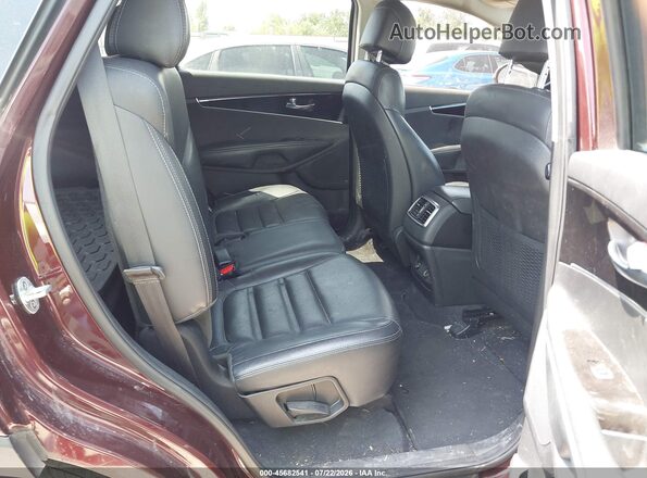 5XYPG4A37HG282959 2017 KIA SORENTO Maroon Вид наклейки з VIN-кодом