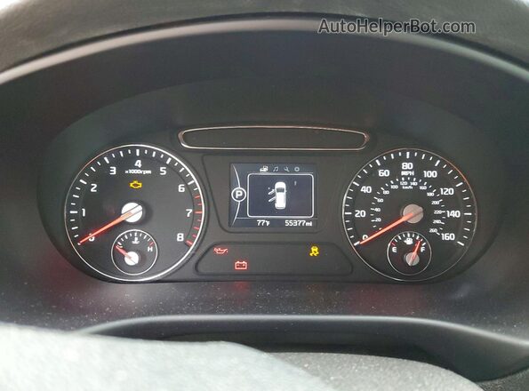 5XYPG4A37JG402281 2018 KIA SORENTO Gray ხელსაწყოთა პანელის ხედი