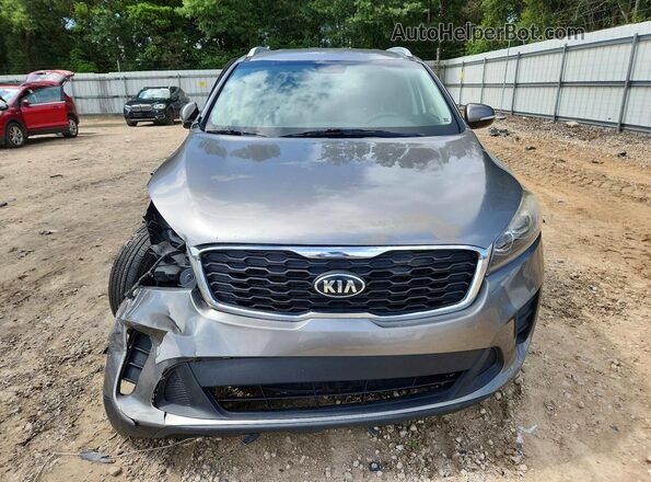 5XYPG4A37KG525337 2019 KIA SORENTO Серый Вид спереди