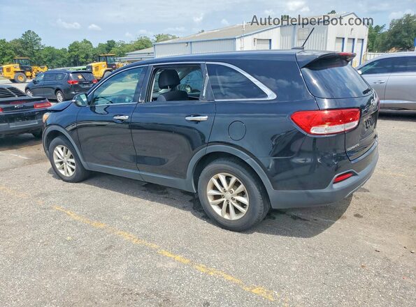 5XYPG4A38HG281173 2017 KIA SORENTO Black Rear left