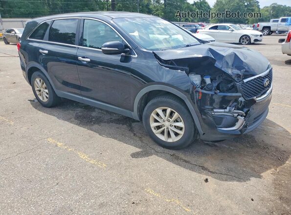 5XYPG4A38HG281173 2017 KIA SORENTO Black Front right